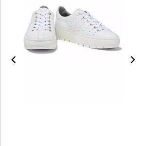 Rag & bone white leather sneakers
